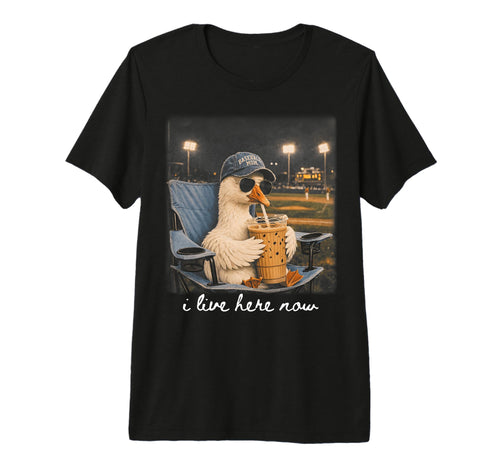 Funny Goose Baseball Mom Iced Coffee I T-Shirt - Trendy Graphic Unisex - T-Shirt, Sweatshirt, Hoodie
