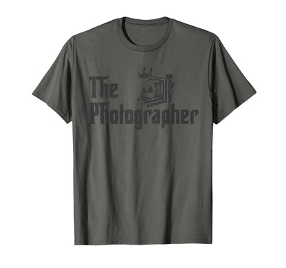 Camera Photographer T-Shirt - Custom Art Print Men Women - T-Shirt, Sweatshirt, Hoodie