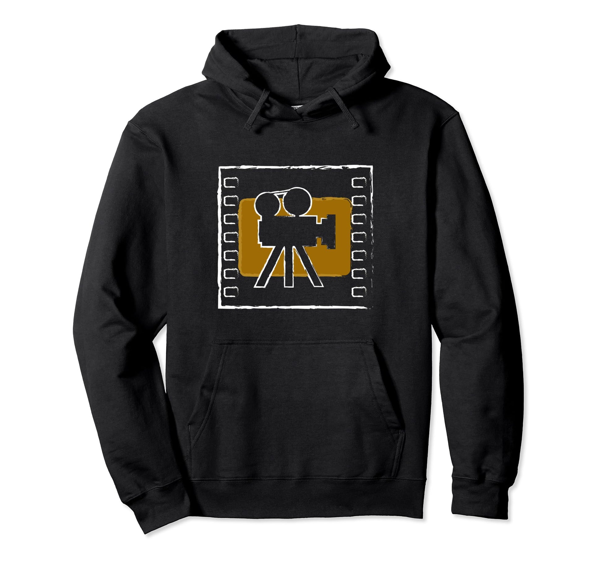 Camera Filmmaker Film Reel Hoodie - Minimalist Print Unisex - T-Shirt, Sweatshirt, Hoodie