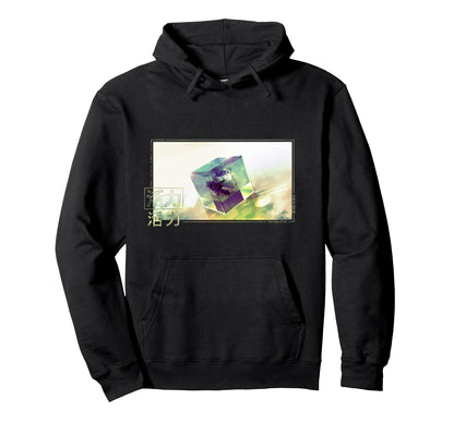 Cube Life Anime Vibes Vaporwave Aesthetic Hoodie - Unique Graphic Unisex - T-Shirt, Sweatshirt, Hoodie