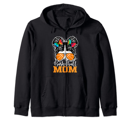 Basketball Mom Basketball Game Day T-Shirt - Graphic Print Men Women - T-Shirt, Sweatshirt, Hoodie