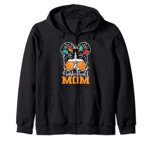 Basketball Mom Basketball Game Day T-Shirt - Graphic Print Men Women - T-Shirt, Sweatshirt, Hoodie