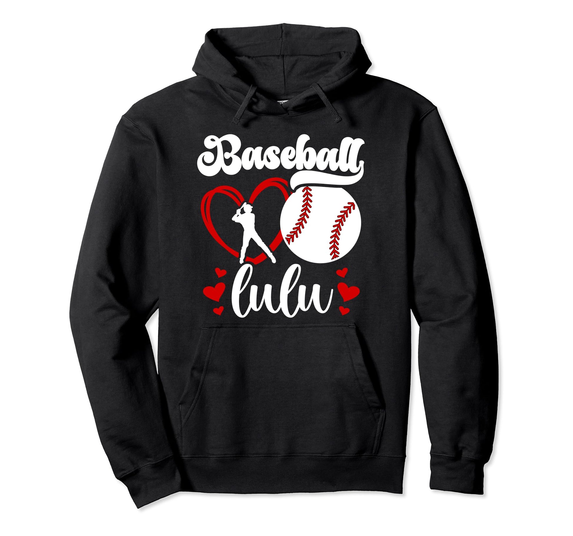 Baseball Lulu Grandma Lulu Baseball Hoodie - Aesthetic Graphic Unisex - T-Shirt, Sweatshirt, Hoodie