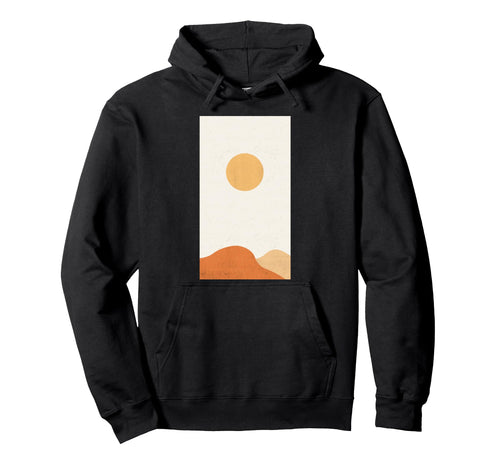 Bohemian Desert Sun Nature Hoodie - Fun Novelty Design Men Women - T-Shirt, Sweatshirt, Hoodie