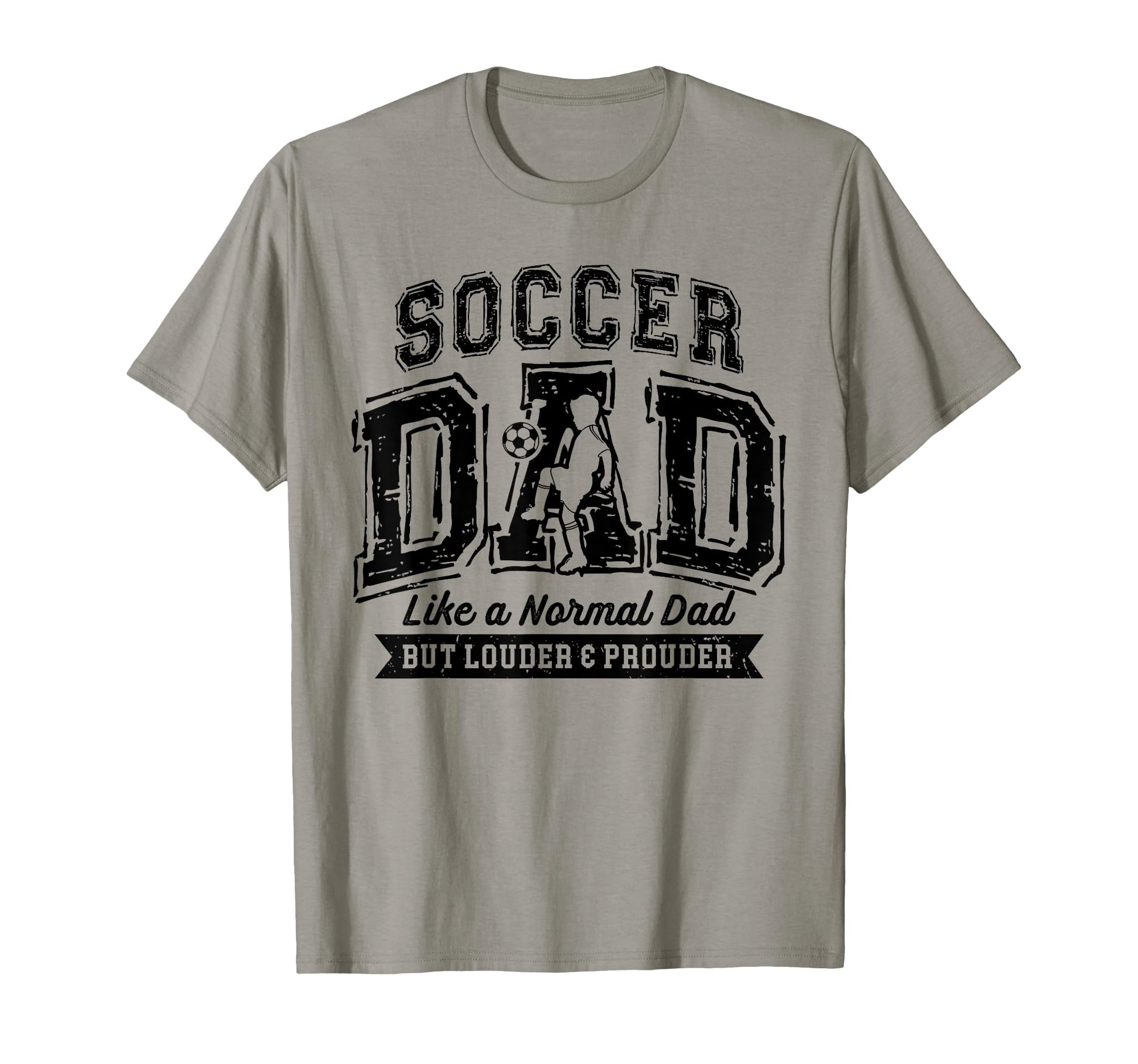 Soccer Dad Like Normal Dad Proud T-Shirt - Custom Art Print for Adults - T-Shirt, Sweatshirt, Hoodie