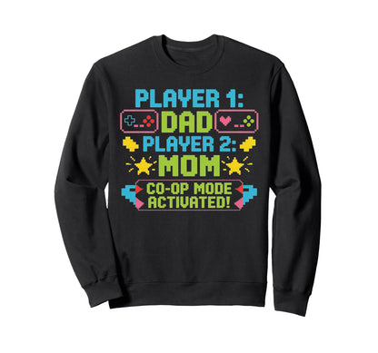 Gaming Fathers Day Gamer Dad Sweatshirt - Fun Novelty Design for Adults - T-Shirt, Sweatshirt, Hoodie