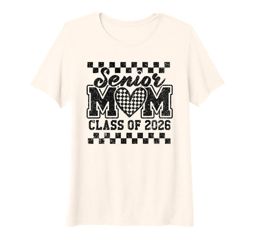 Womens Checkered Heart Game Day Class T-Shirt - Custom Art Print Unisex - T-Shirt, Sweatshirt, Hoodie