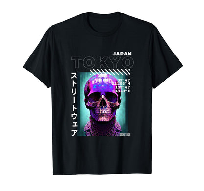 Japanese Streetwear Vaporwave Otaku T-Shirt - Streetwear Style for Adults - T-Shirt, Sweatshirt, Hoodie