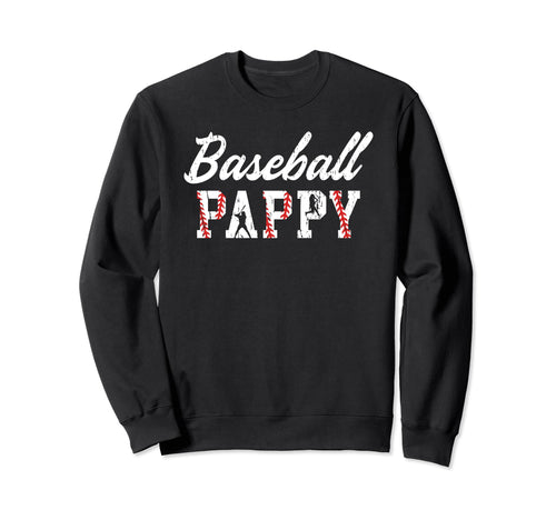 Baseball Pappy Grandpa Pappy Sweatshirt - Aesthetic Graphic Unisex - T-Shirt, Sweatshirt, Hoodie