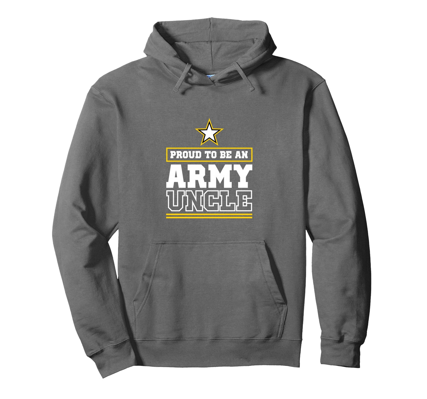 Proud Army Uncle Proud To Be Army Hoodie - Fun Novelty Design for Adults - T-Shirt, Sweatshirt, Hoodie