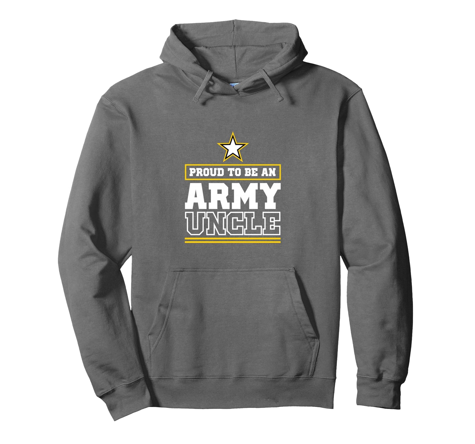 Proud Army Uncle Proud To Be Army Hoodie - Fun Novelty Design for Adults - T-Shirt, Sweatshirt, Hoodie