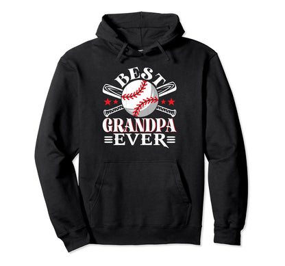 Best Baseball Grandpa Grandson Ball Sport Hoodie - Custom Art Print Unisex - T-Shirt, Sweatshirt, Hoodie
