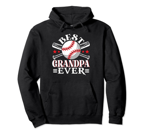 Best Baseball Grandpa Grandson Ball Sport Hoodie - Custom Art Print Unisex - T-Shirt, Sweatshirt, Hoodie