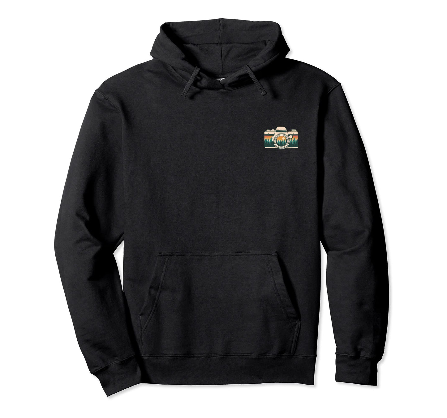 Photographer Camera Trees Nature Hoodie - Casual Everyday Wear for Adults - T-Shirt, Sweatshirt, Hoodie