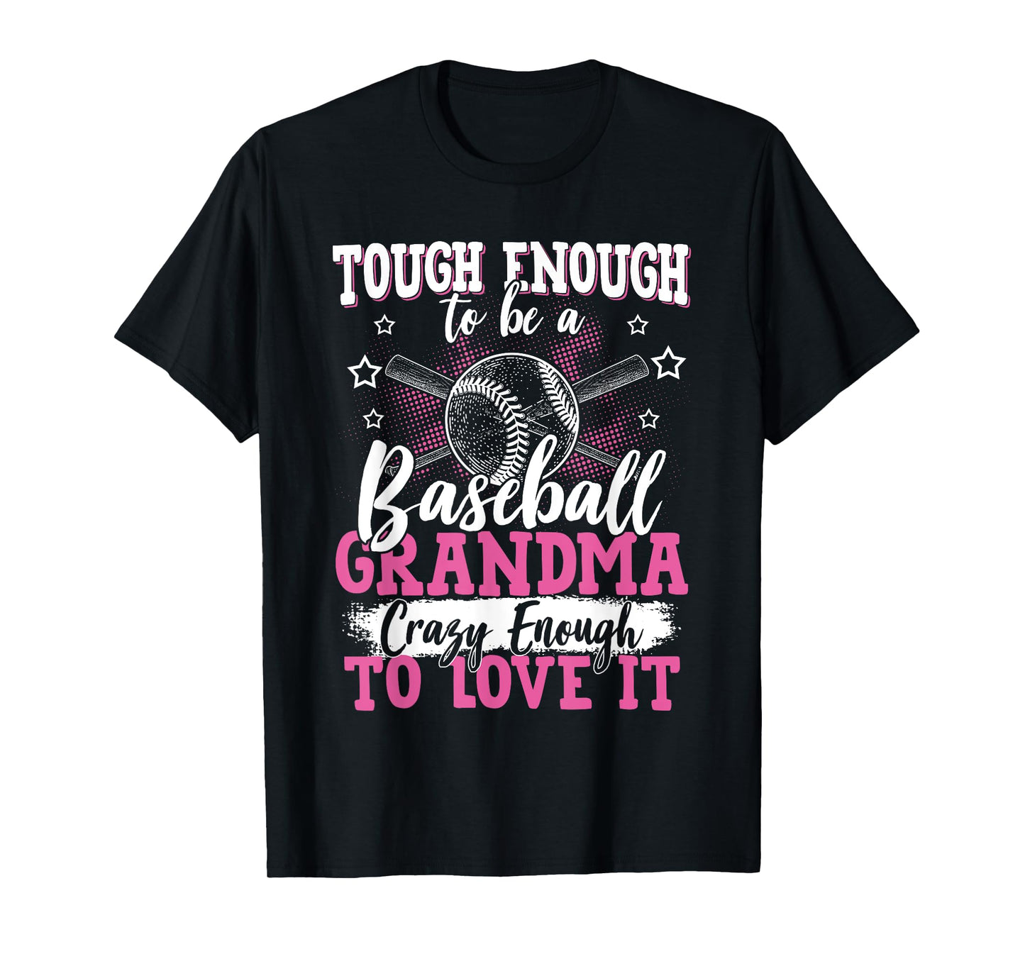 Baseball Player Grandma Grandmother T-Shirt - Custom Art Print Unisex - T-Shirt, Sweatshirt, Hoodie