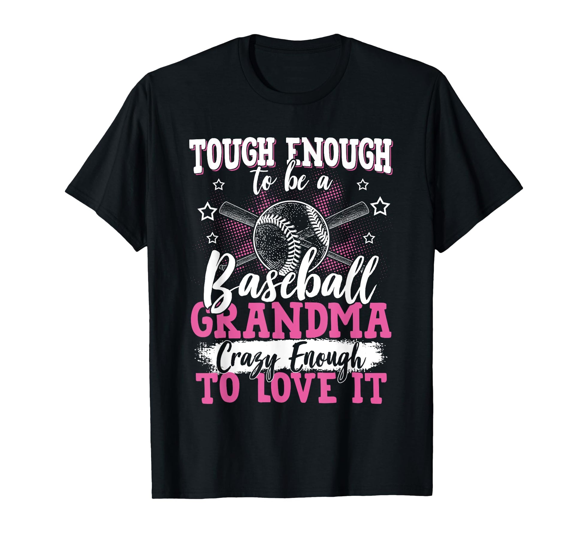 Baseball Player Grandma Grandmother T-Shirt - Custom Art Print Unisex - T-Shirt, Sweatshirt, Hoodie