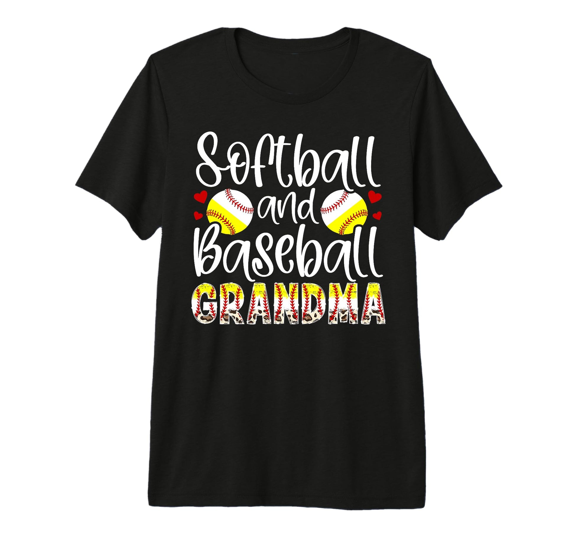 Softball Baseball Grandma T-Shirt - Casual Everyday Wear for Adults - T-Shirt, Sweatshirt, Hoodie