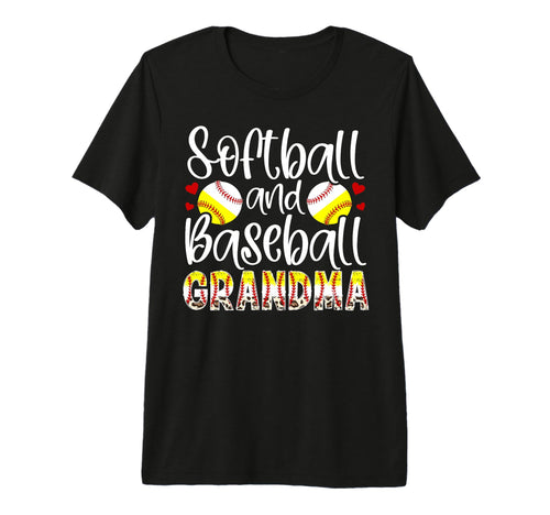 Softball Baseball Grandma T-Shirt - Casual Everyday Wear for Adults - T-Shirt, Sweatshirt, Hoodie