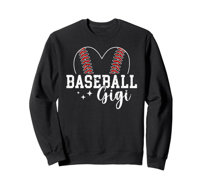 Baseball Gigi Grandma Proud Gigi Sweatshirt - Unique Graphic for Adults - T-Shirt, Sweatshirt, Hoodie
