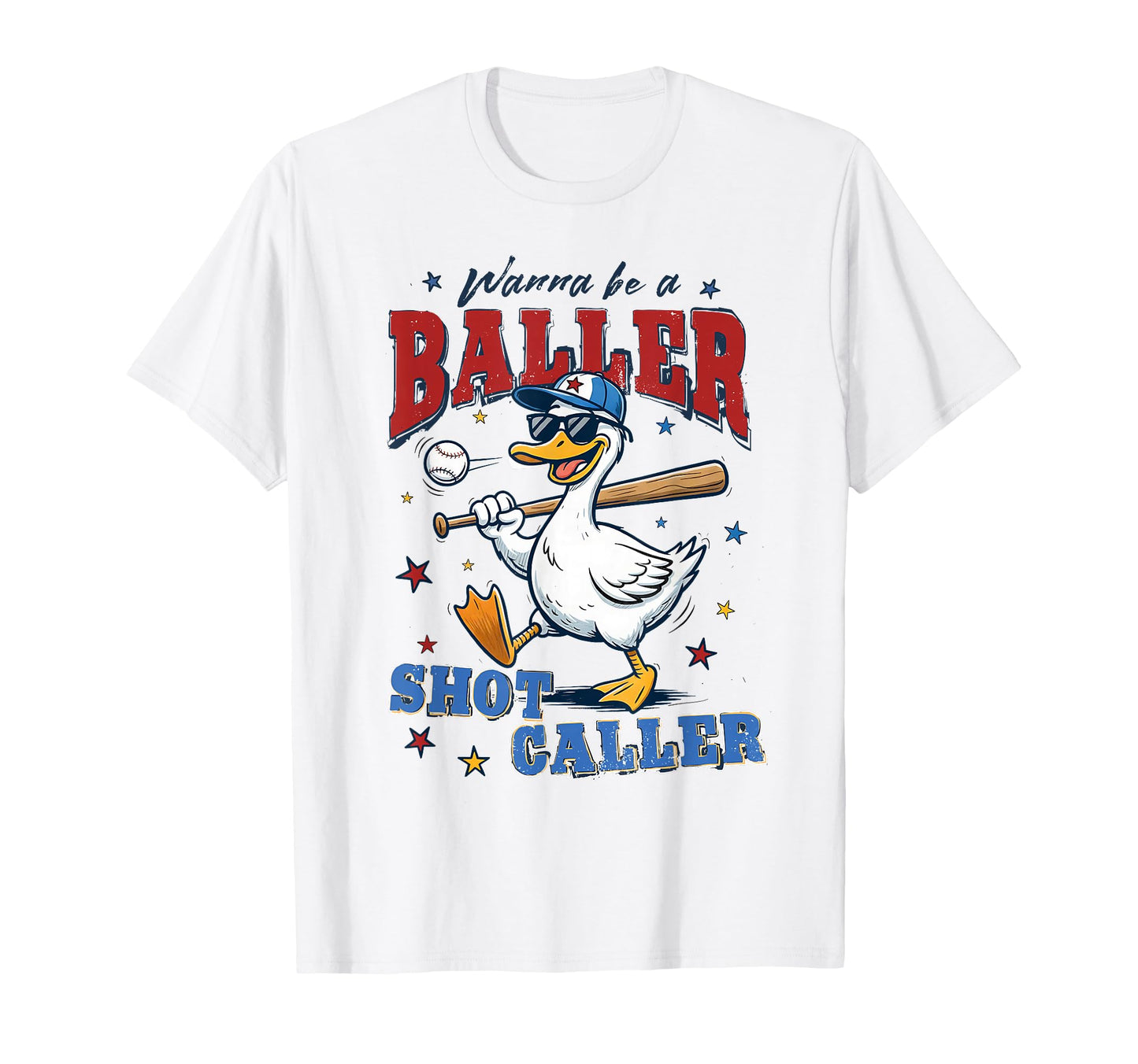 Baseball Season Game Day Vibes Wanna Be T-Shirt - Graphic Print Men Women - T-Shirt, Sweatshirt, Hoodie