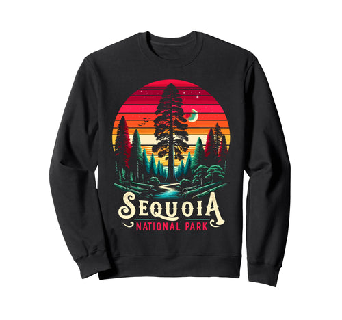 Sequoia National Park Sunset T Sweatshirt - Graphic Print Men Women - T-Shirt, Sweatshirt, Hoodie