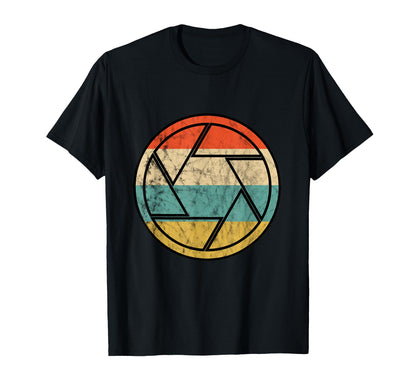 Camera Lens Sunset Photography Lover T-Shirt - Aesthetic Graphic for Adults - T-Shirt, Sweatshirt, Hoodie