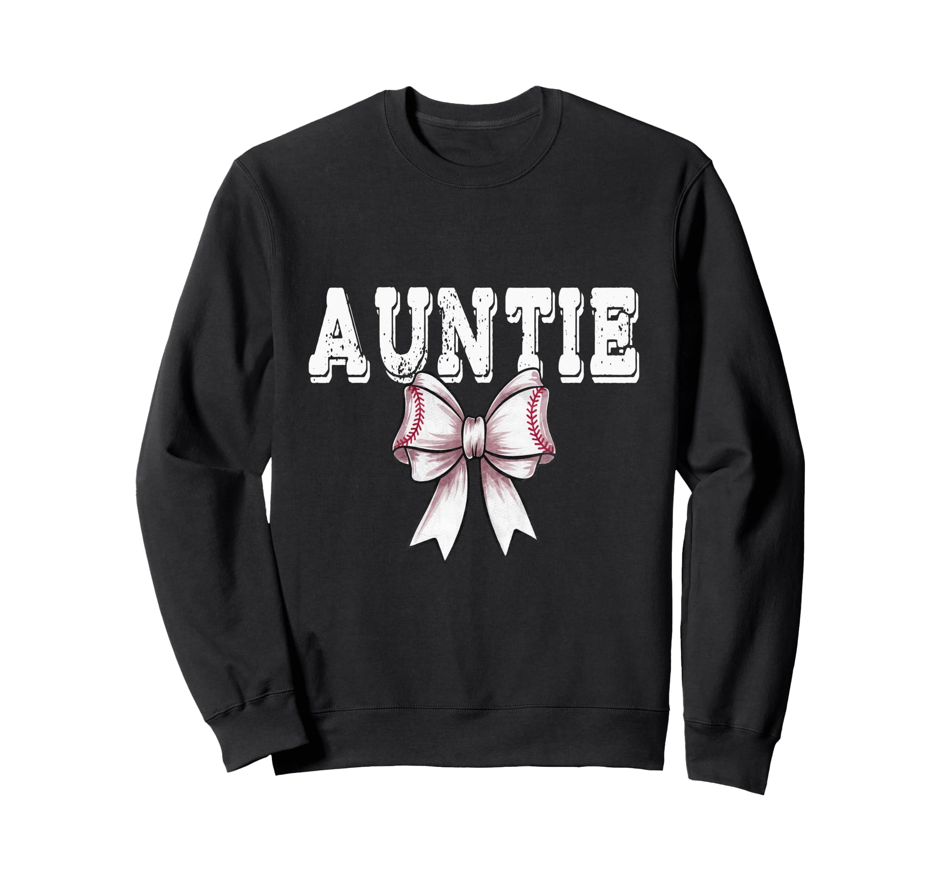 Coquette Baseball Bow Mom Sister Sweatshirt - Fun Novelty Design Unisex - T-Shirt, Sweatshirt, Hoodie