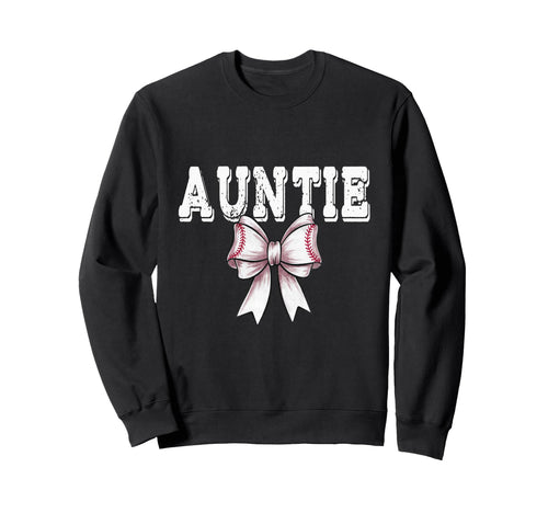 Coquette Baseball Bow Mom Sister Sweatshirt - Fun Novelty Design Unisex - T-Shirt, Sweatshirt, Hoodie