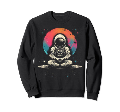 Astronaut Space Distressed 90S Grunge Sweatshirt - Streetwear Style Unisex - T-Shirt, Sweatshirt, Hoodie