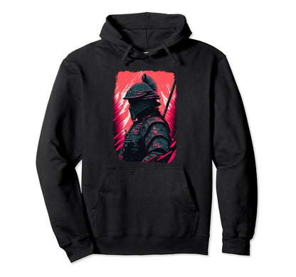Vaporwave Aesthetic Cyberpunk Samurai Hoodie - Novelty Apparel Unisex - T-Shirt, Sweatshirt, Hoodie