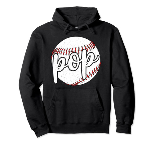 Pop Proud Baseball Pop Baseball Player Pop Hoodie - Graphic Print Unisex - T-Shirt, Sweatshirt, Hoodie