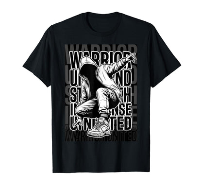 Hip Hop Old School Warrior T-Shirt - Casual Everyday Wear for Adults - T-Shirt, Sweatshirt, Hoodie