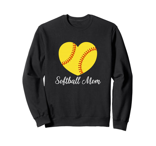Softball Mom Softball Gift Sports Sweatshirt - Trendy Graphic Men Women - T-Shirt, Sweatshirt, Hoodie