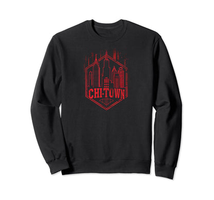 Chitown Grit 90S Grunge Urbandecay Mens Sweatshirt - Novelty Apparel Unisex - T-Shirt, Sweatshirt, Hoodie