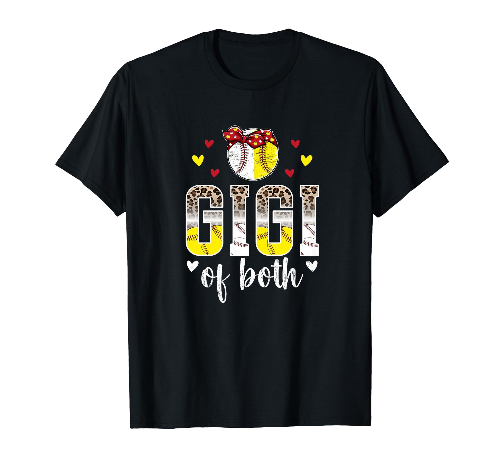 Gigi Both Leopard Baseball Softball T-Shirt - Streetwear Style for Adults - T-Shirt, Sweatshirt, Hoodie