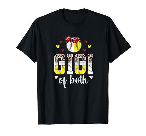 Gigi Both Leopard Baseball Softball T-Shirt - Streetwear Style for Adults - T-Shirt, Sweatshirt, Hoodie