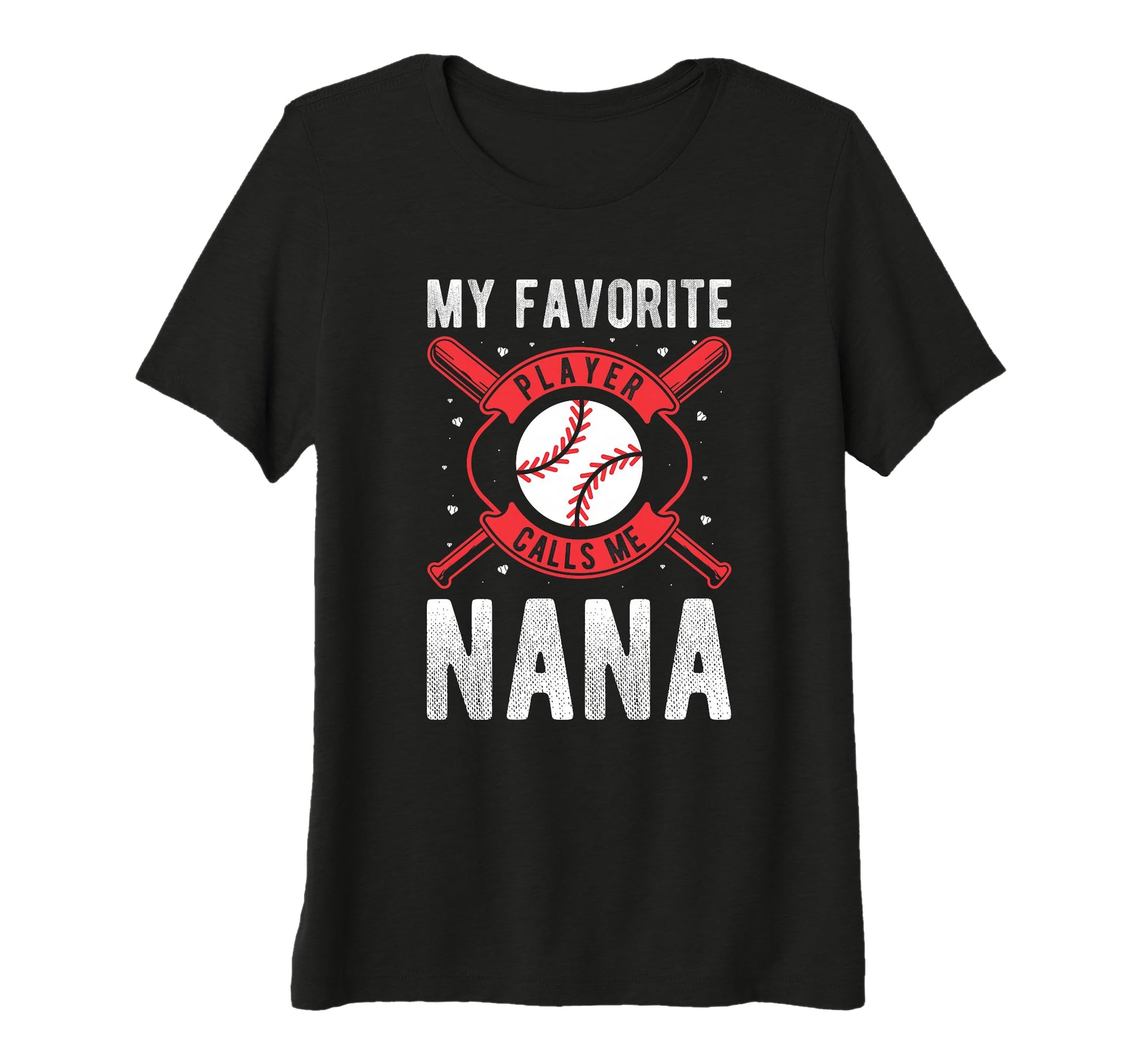 Womens My Favorite Player Calls Me Nana T-Shirt - Trendy Graphic Men Women - T-Shirt, Sweatshirt, Hoodie