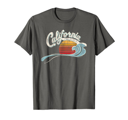 Surfer 70S California Surfing T-Shirt - Trendy Graphic Men Women - T-Shirt, Sweatshirt, Hoodie