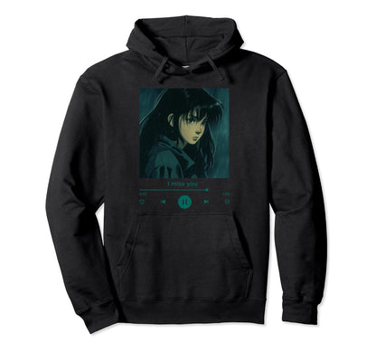 Anime Eyes Grunge Angsty Pastel Goth Hoodie - Streetwear Style for Adults - T-Shirt, Sweatshirt, Hoodie