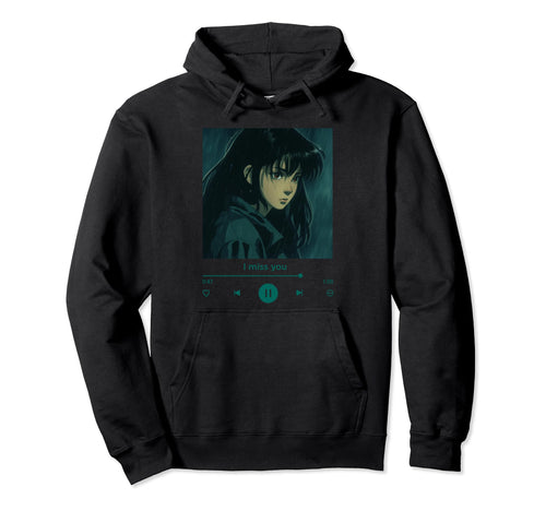 Anime Eyes Grunge Angsty Pastel Goth Hoodie - Streetwear Style for Adults - T-Shirt, Sweatshirt, Hoodie
