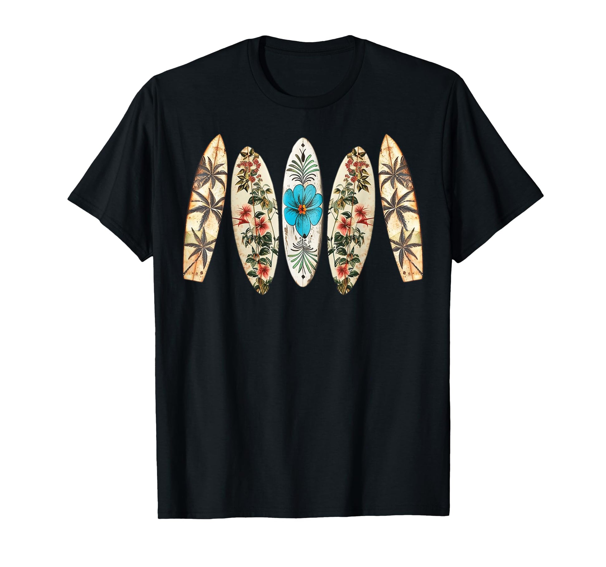Surfing Surfboard Surfboarder Beach T-Shirt - Trendy Graphic for Adults - T-Shirt, Sweatshirt, Hoodie