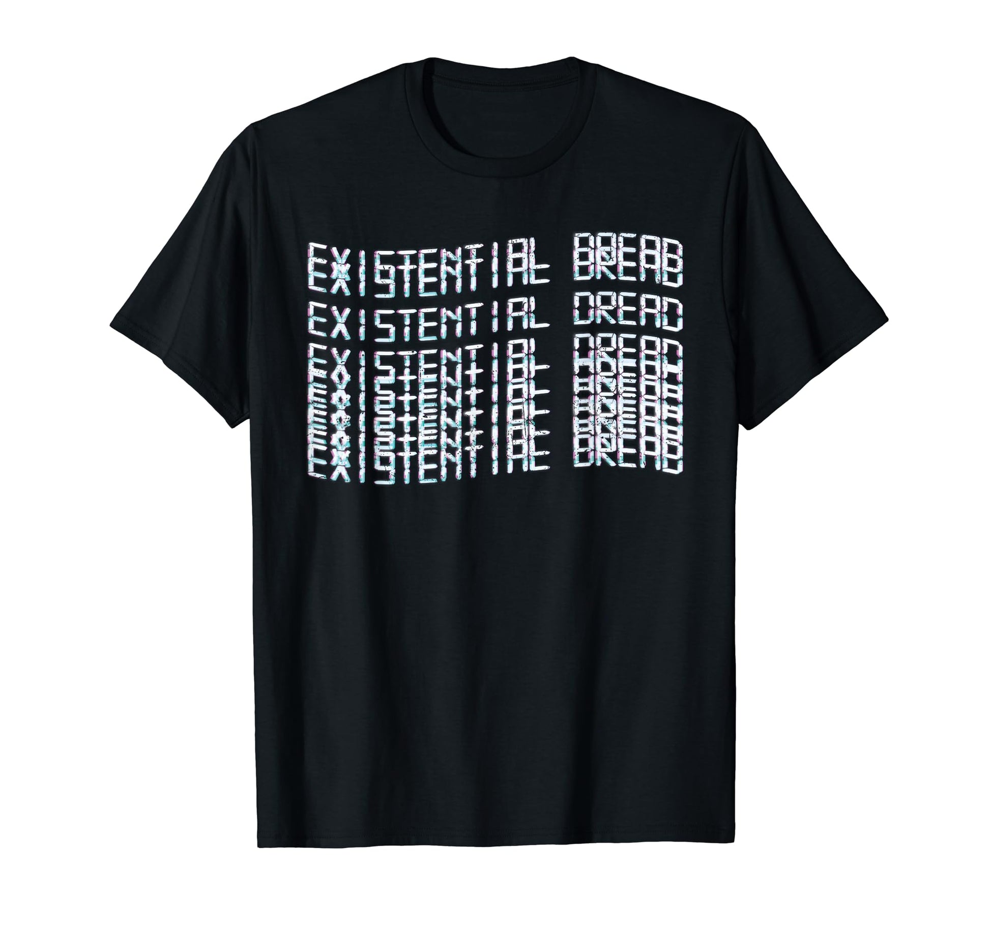 Existential Dread Vaporwave T-Shirt - Streetwear Style for Adults - T-Shirt, Sweatshirt, Hoodie