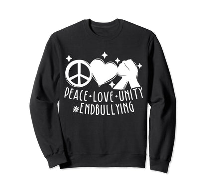 Peace Love Unity Friends Spread Love Sweatshirt - Trendy Graphic Unisex - T-Shirt, Sweatshirt, Hoodie