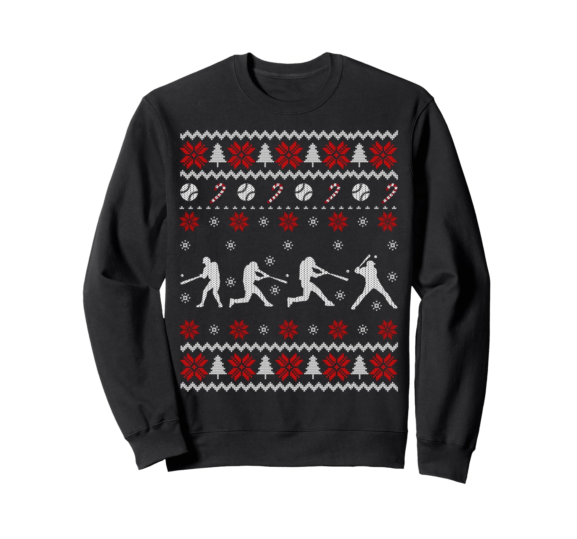 Baseball Players Ugly Gift Sweatshirt - Trendy Graphic Men Women - T-Shirt, Sweatshirt, Hoodie