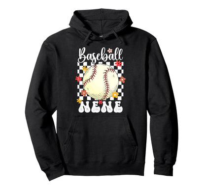 Baseball Nene Groovy Nene Hoodie - Casual Everyday Wear for Adults - T-Shirt, Sweatshirt, Hoodie