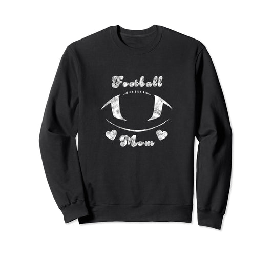 Football Mom Football Game Day I Love Sweatshirt - Custom Art Print Unisex - T-Shirt, Sweatshirt, Hoodie
