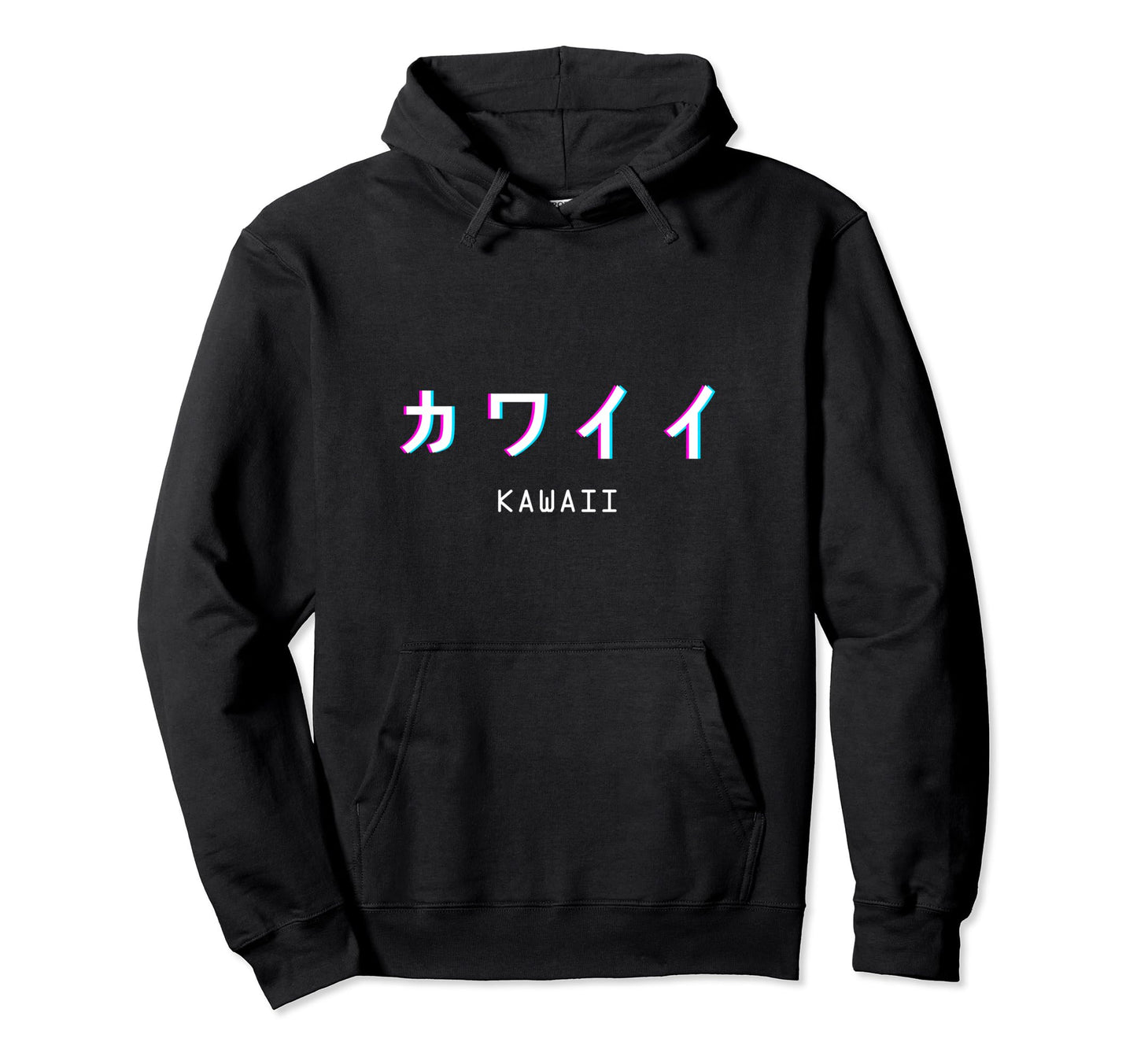 Aesthetic Kawaii Japanese Text Hoodie - Minimalist Print for Adults - T-Shirt, Sweatshirt, Hoodie