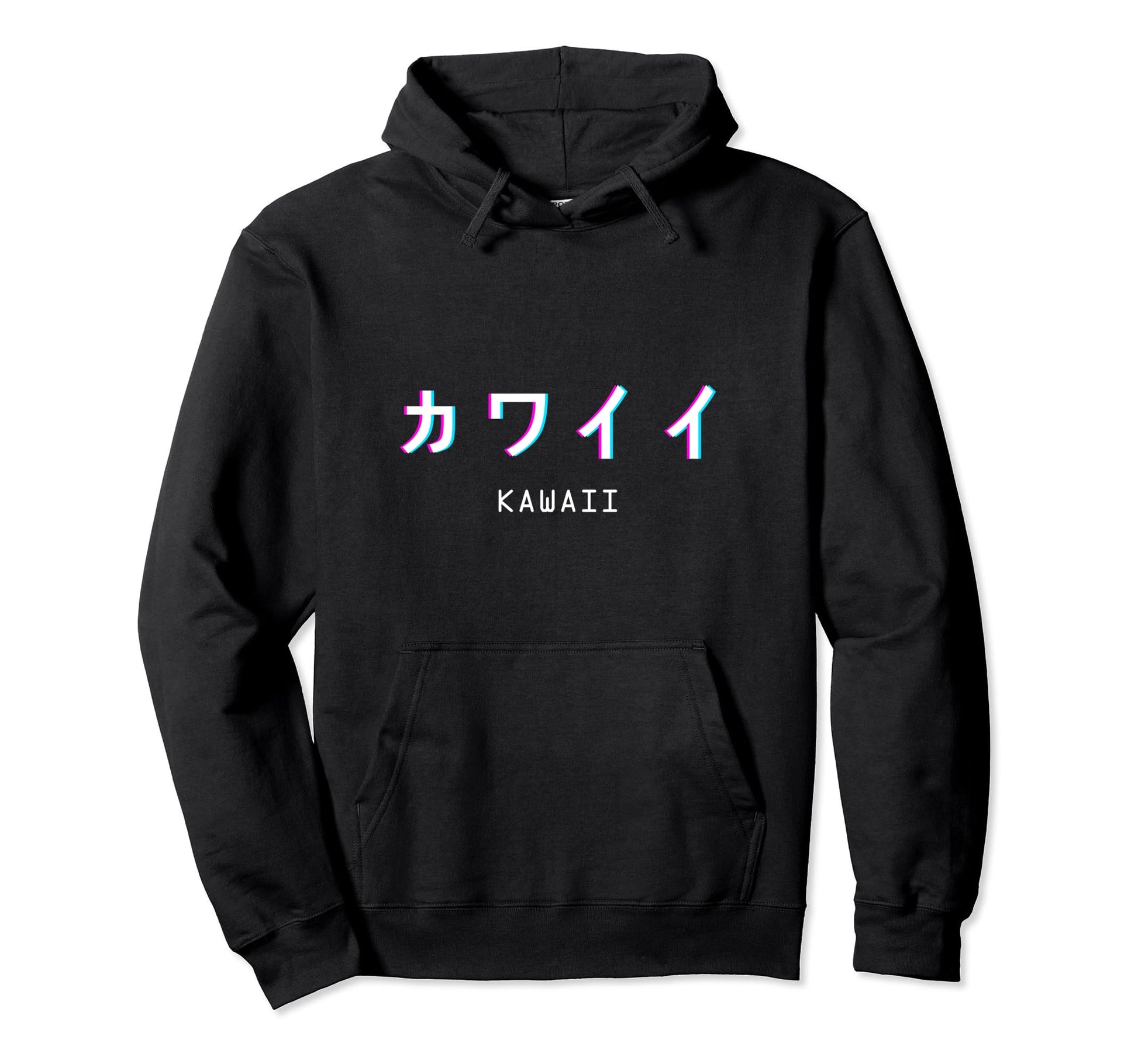 Aesthetic Kawaii Japanese Text Hoodie - Minimalist Print for Adults - T-Shirt, Sweatshirt, Hoodie