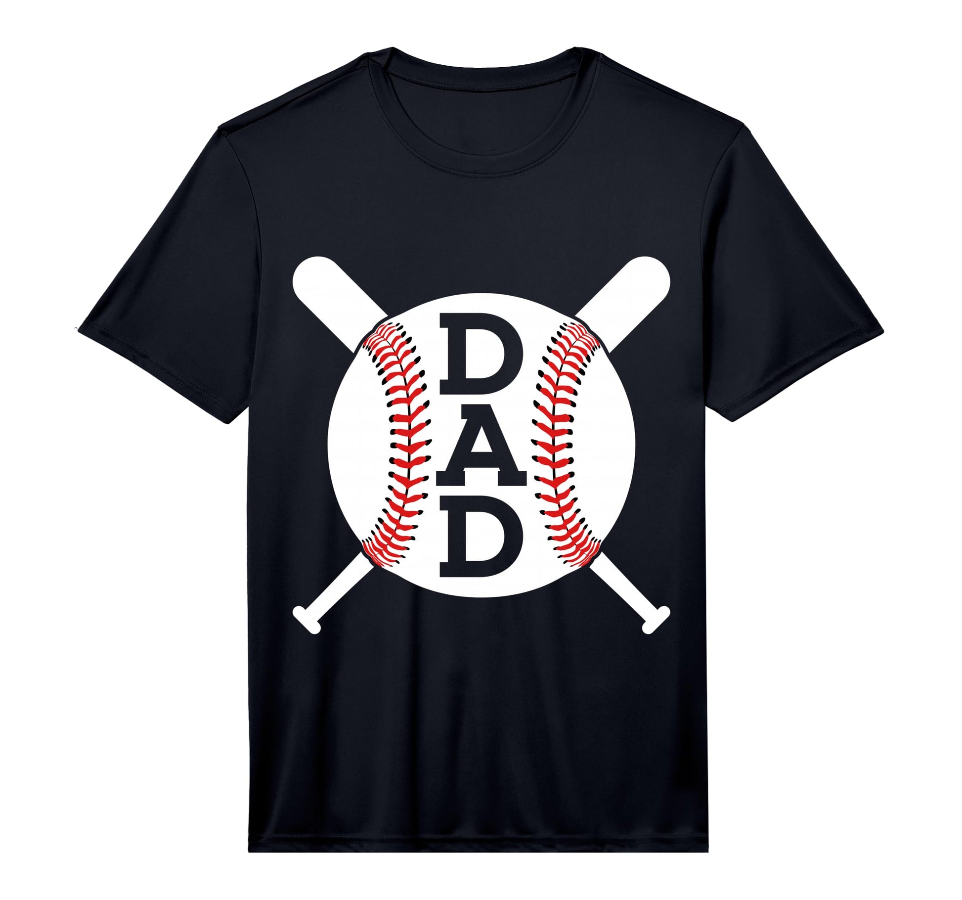 Mens Baseball Dad Performance T-Shirt - Trendy Graphic Unisex - T-Shirt, Sweatshirt, Hoodie