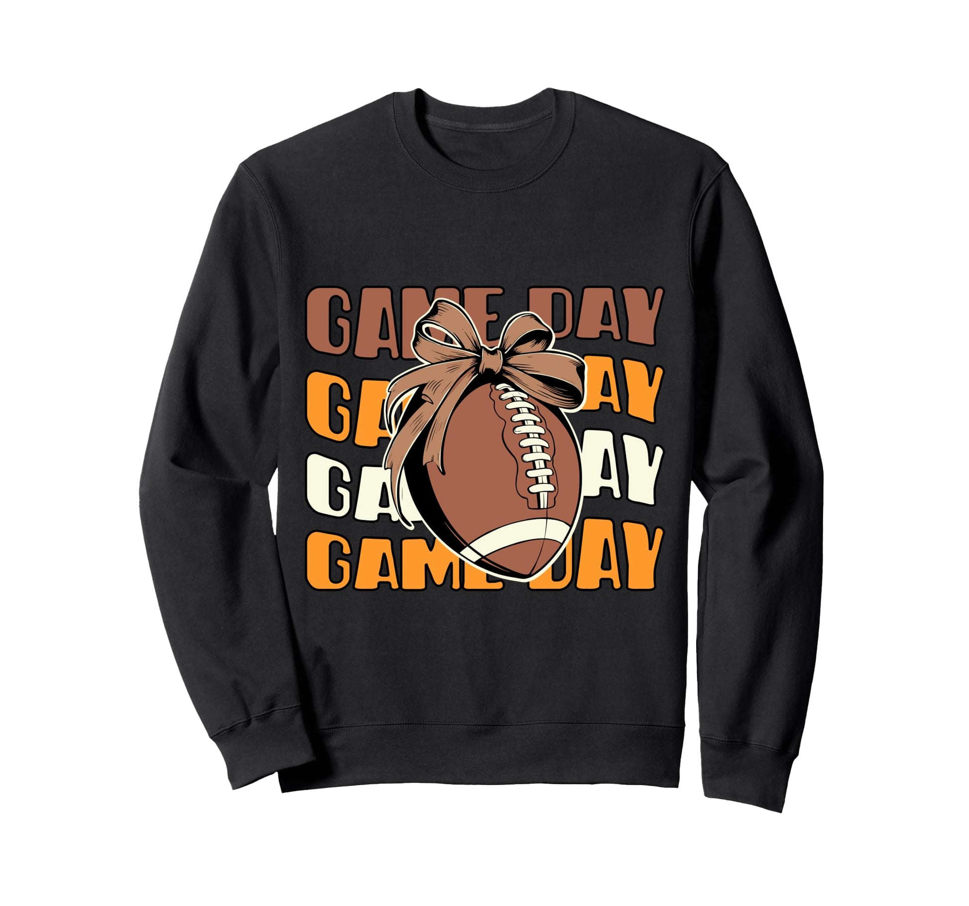 Football Mom Game Day Sweatshirt - Casual Everyday Wear Men Women - T-Shirt, Sweatshirt, Hoodie